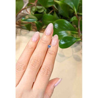 0.33 Ct. Blue Sapphire from Montana Life Style