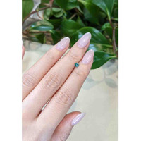 0.33 Ct. Greenish Blue Sapphire from Montana Life Style