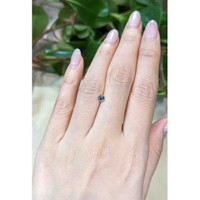 0.33 Ct. Green Sapphire from Montana Life Style