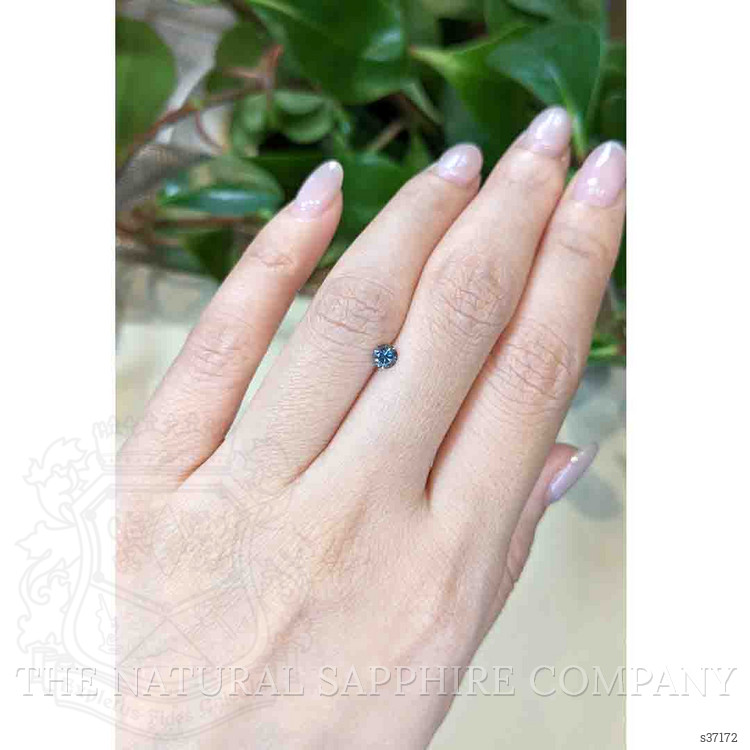 0.33 Ct. Greenish Blue Sapphire from Montana