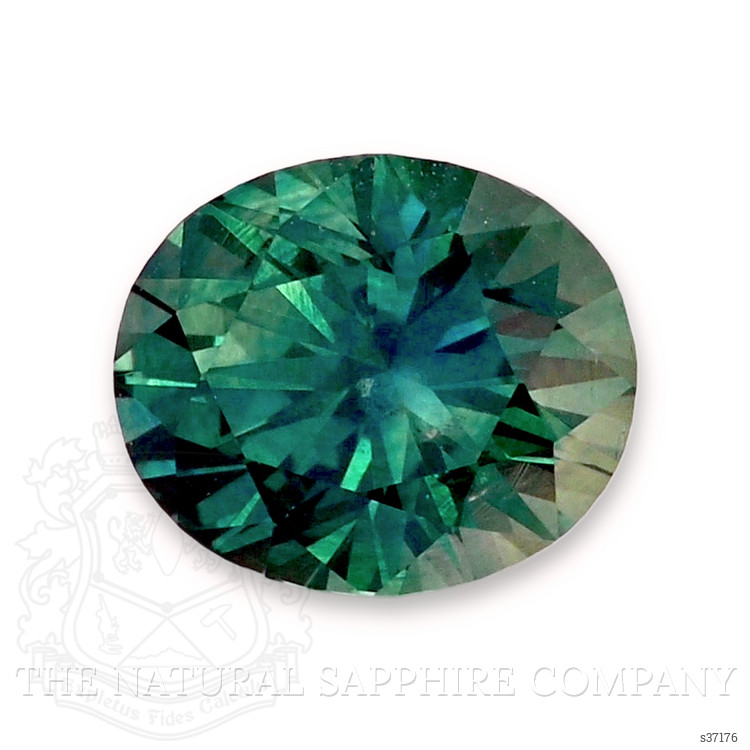 1.18 Ct. Bluish Green Sapphire from Montana