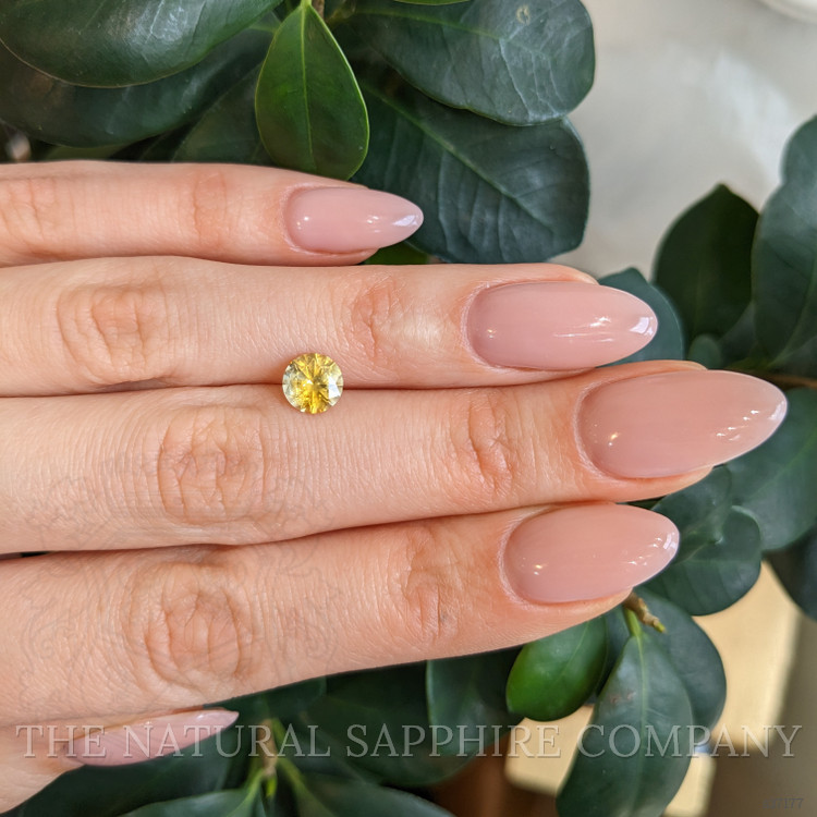 1.50 Ct. Yellow Sapphire from Montana