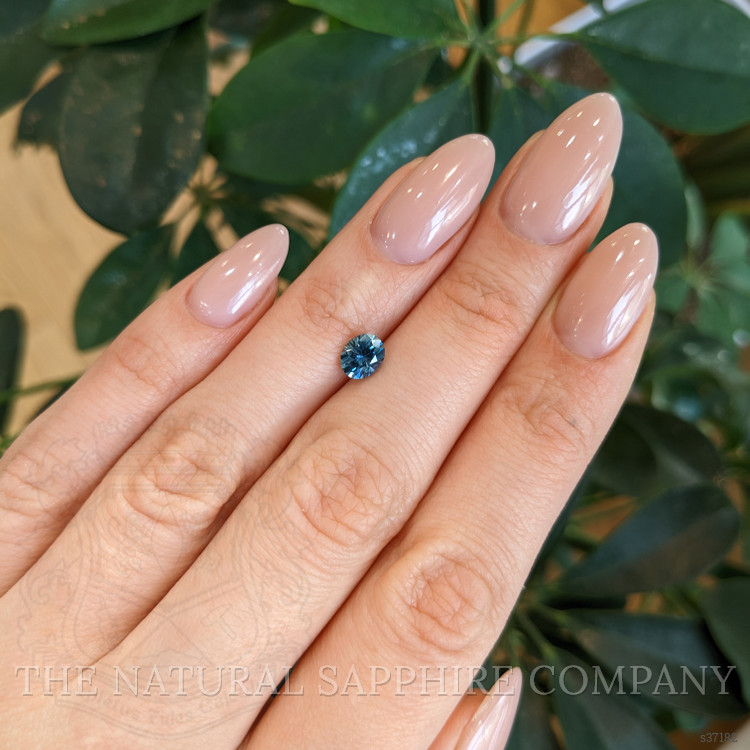 1.07 Ct. Greenish Blue Sapphire from Montana