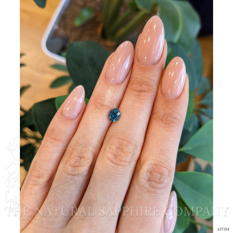 1.03 Ct. Greenish Blue Sapphire from Montana