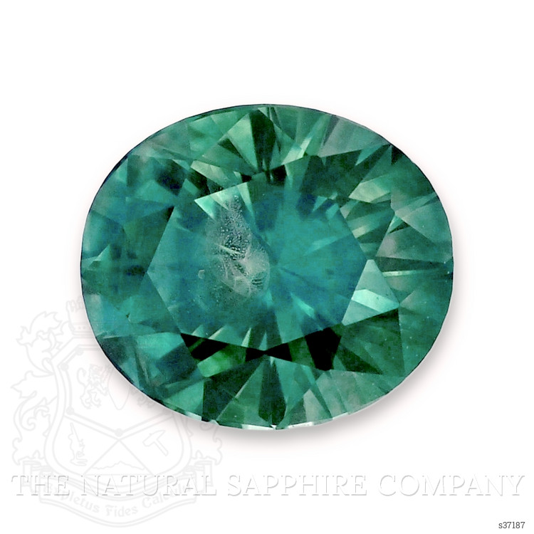0.86 Ct. Bluish Green Sapphire from Montana