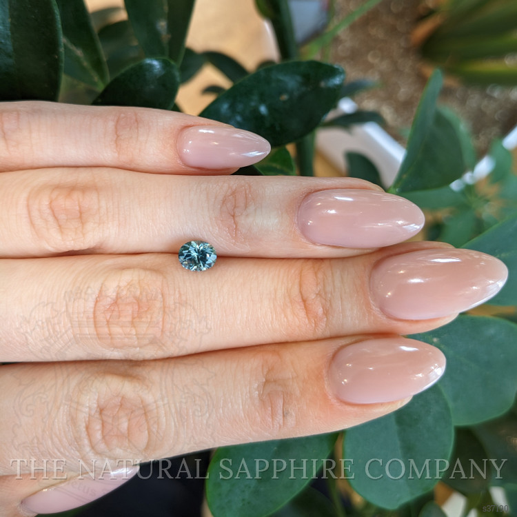 1.16 Ct. Bluish Green Sapphire from Montana