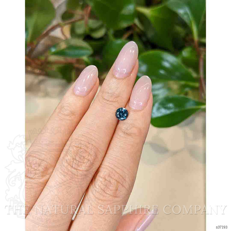0.84 Ct. Greenish Blue Sapphire from Montana