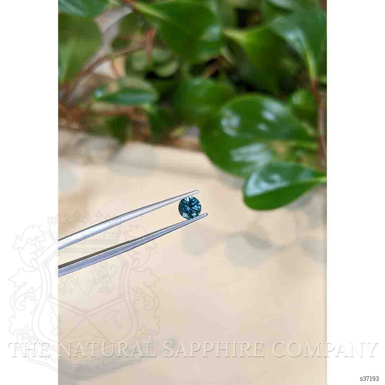 0.84 Ct. Greenish Blue Sapphire from Montana