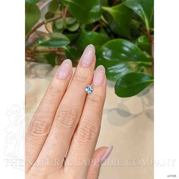 0.71 Ct. Greyish Blue Sapphire from Montana