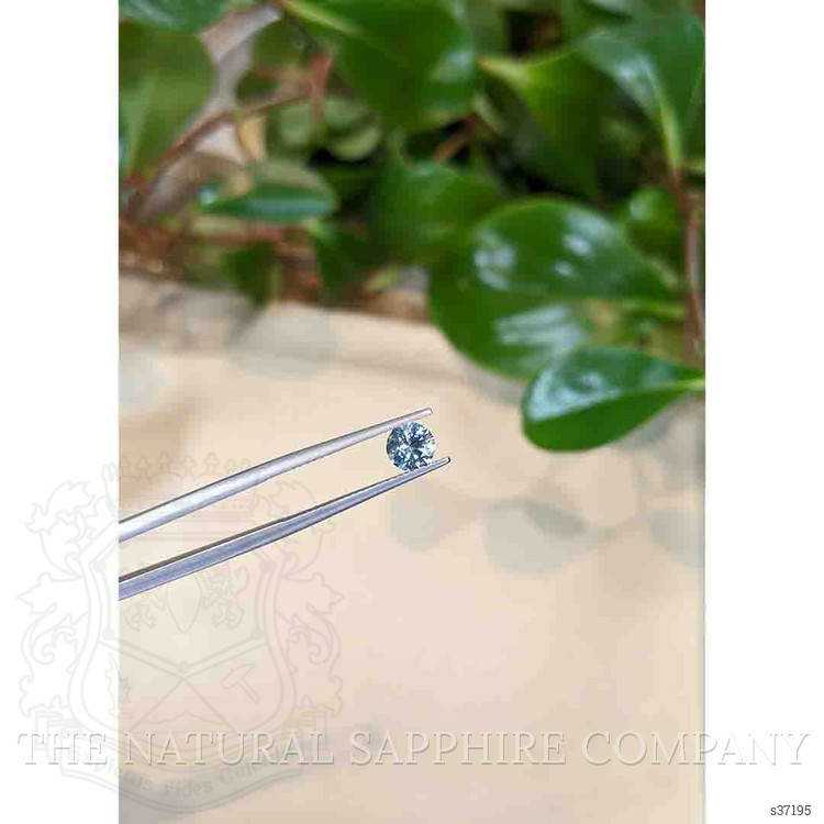 0.71 Ct. Greyish Blue Sapphire from Montana