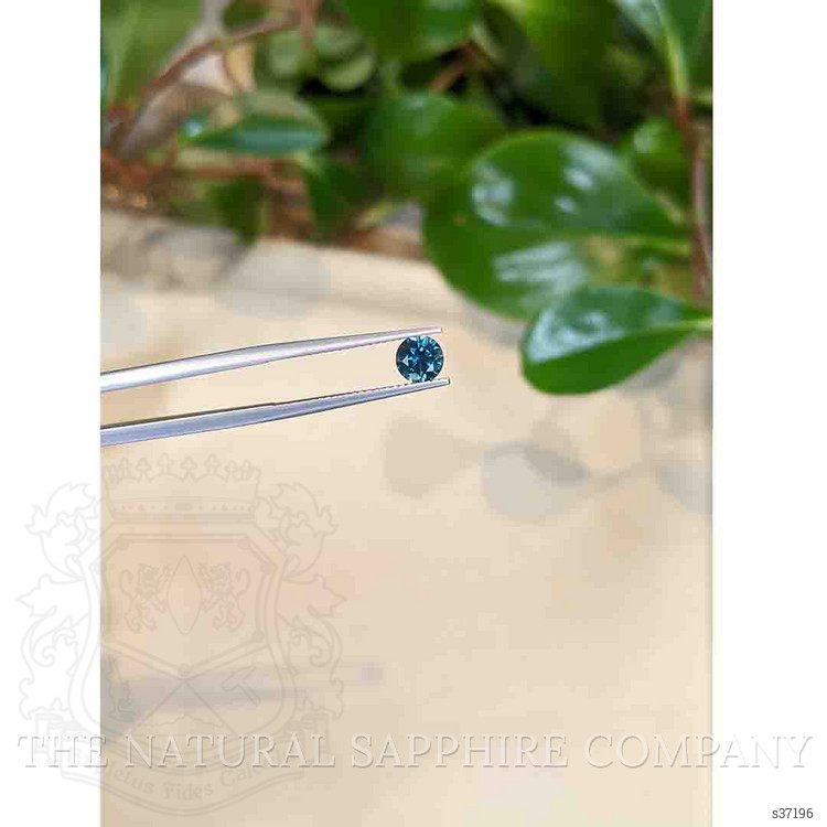0.76 Ct. Bluish Green Sapphire from Montana