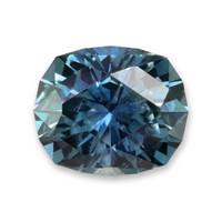0.67 Ct. Greenish Blue Sapphire from Montana Video