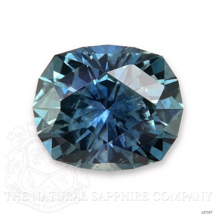 0.67 Ct. Greenish Blue Sapphire from Montana