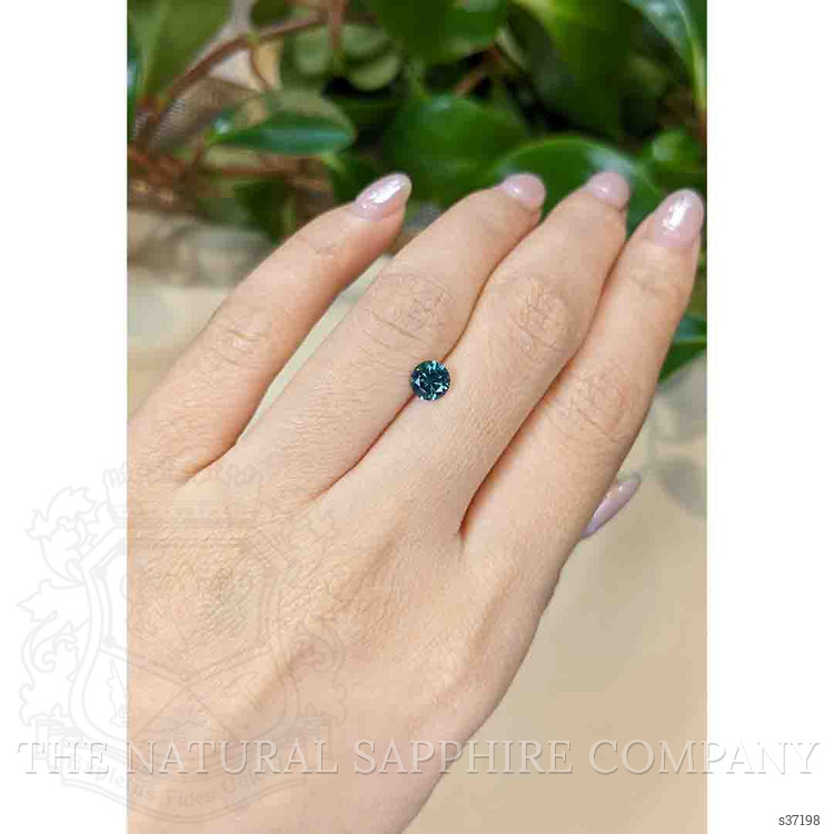0.92 Ct. Bluish Green Sapphire from Montana