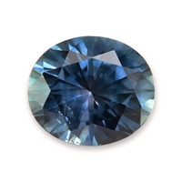 0.86 Ct. Greenish Blue Sapphire from Montana Video