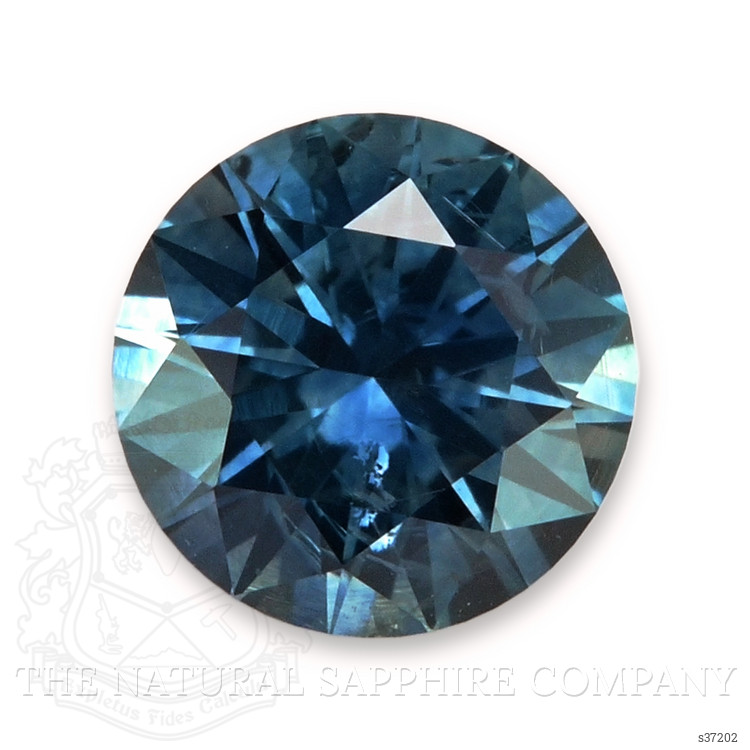 0.78 Ct. Greenish Blue Sapphire from Montana