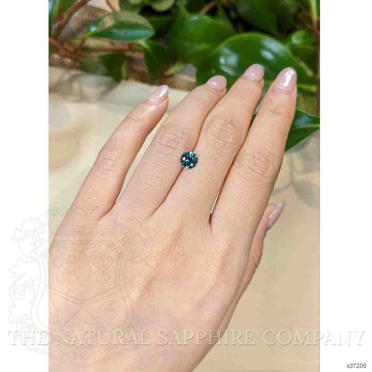 1.07 Ct. Bluish Green Sapphire from Montana