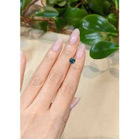 1.07 Ct. Bluish Green Sapphire from Montana Life Style