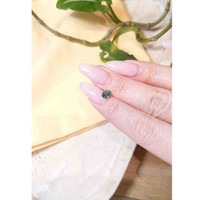 0.86 Ct. Bluish Green Sapphire from Montana Life Style