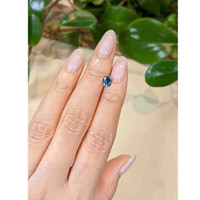 0.82 Ct. Blue Sapphire from Montana Life Style