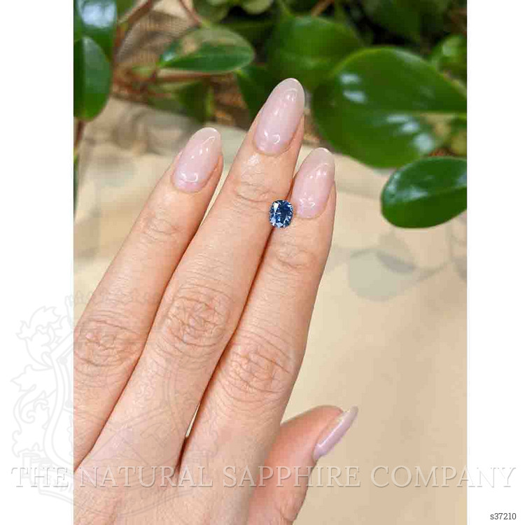 0.82 Ct. Blue Sapphire from Montana