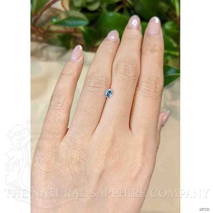 0.56 Ct. Blue Sapphire from Montana
