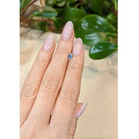 0.56 Ct. Blue Sapphire from Montana Life Style