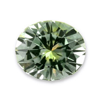 0.57 Ct. Yellowish Green Sapphire from Montana Video