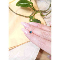 0.74 Ct. Greenish Blue Sapphire from Montana Life Style