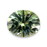 0.64 Ct. Yellowish Green Sapphire from Montana Video