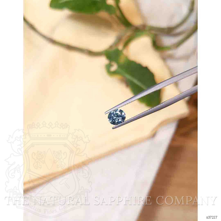 1.01 Ct. Greenish Blue Sapphire from Montana