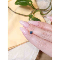 0.80 Ct. Greenish Blue Sapphire from Montana Life Style