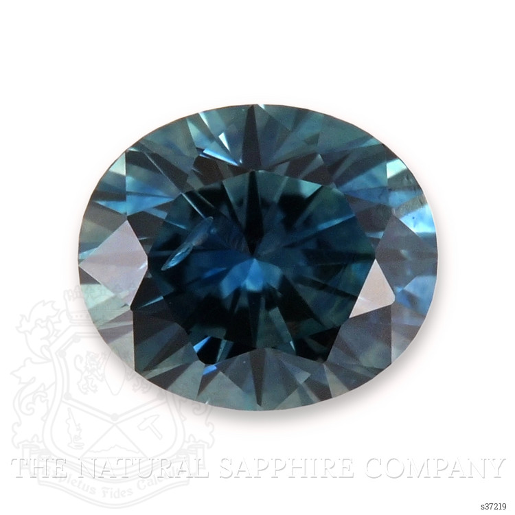 0.76 Ct. Greenish Blue Sapphire from Montana