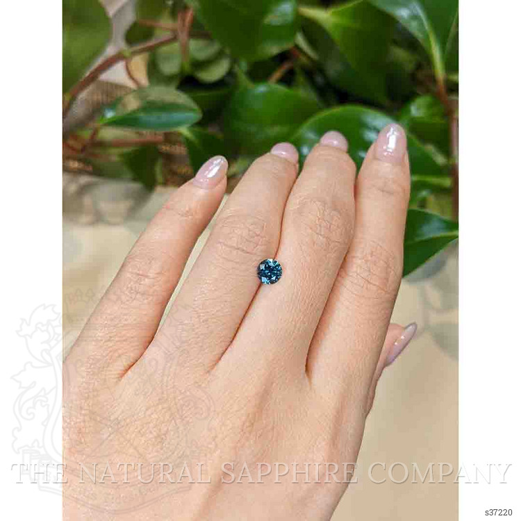 0.71 Ct. Bluish Green Sapphire from Montana