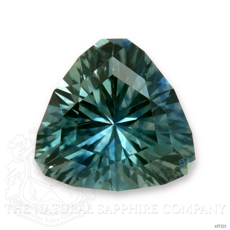 0.55 Ct. Bluish Green Sapphire from Montana
