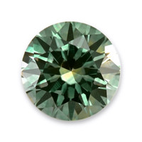 0.89 Ct. Yellowish Green Sapphire from Montana Video