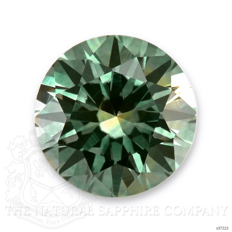 0.89 Ct. Yellowish Green Sapphire from Montana
