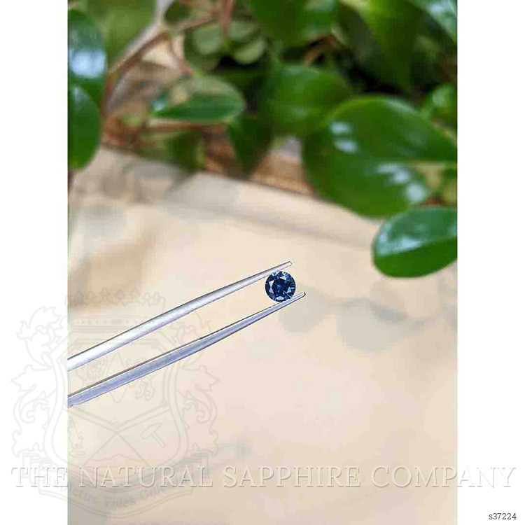 0.87 Ct. Greenish Blue Sapphire from Montana