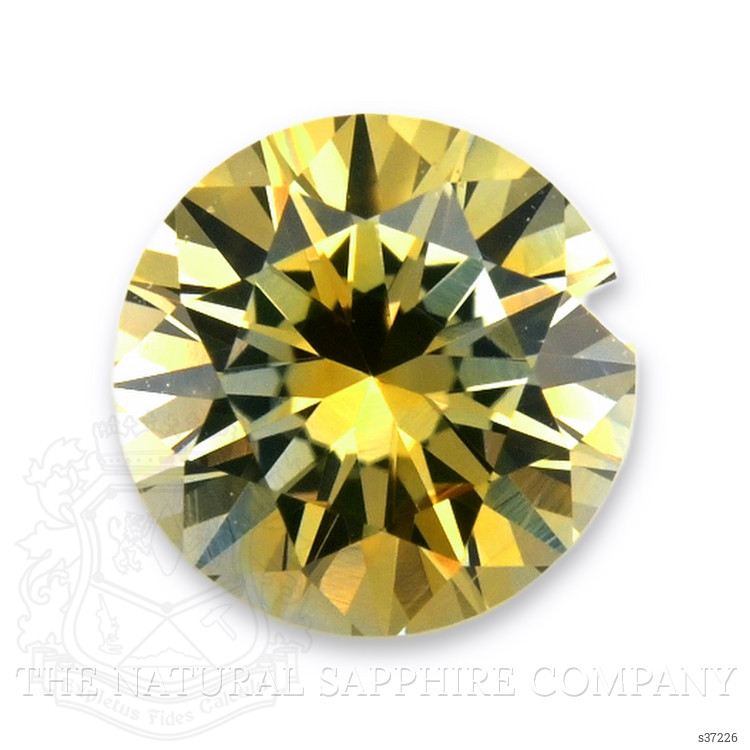 1.14 Ct. Yellow Sapphire from Montana