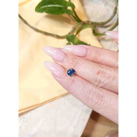 1.02 Ct. Blue Sapphire from Montana Life Style