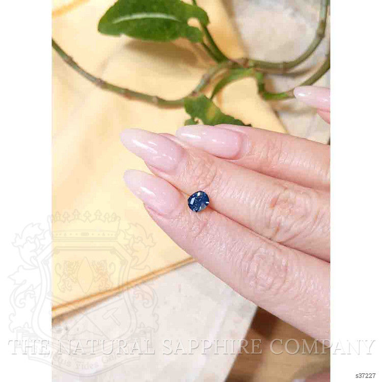 1.02 Ct. Blue Sapphire from Montana