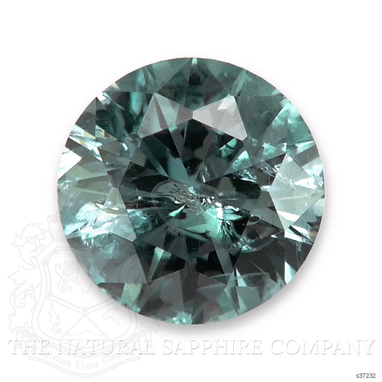 0.73 Ct. Bluish Green Sapphire from Montana