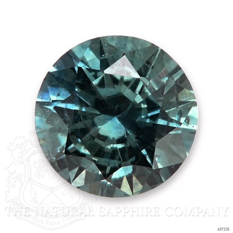 0.59 Ct. Bluish Green Sapphire from Montana
