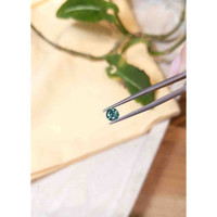 0.59 Ct. Bluish Green Sapphire from Montana Life Style