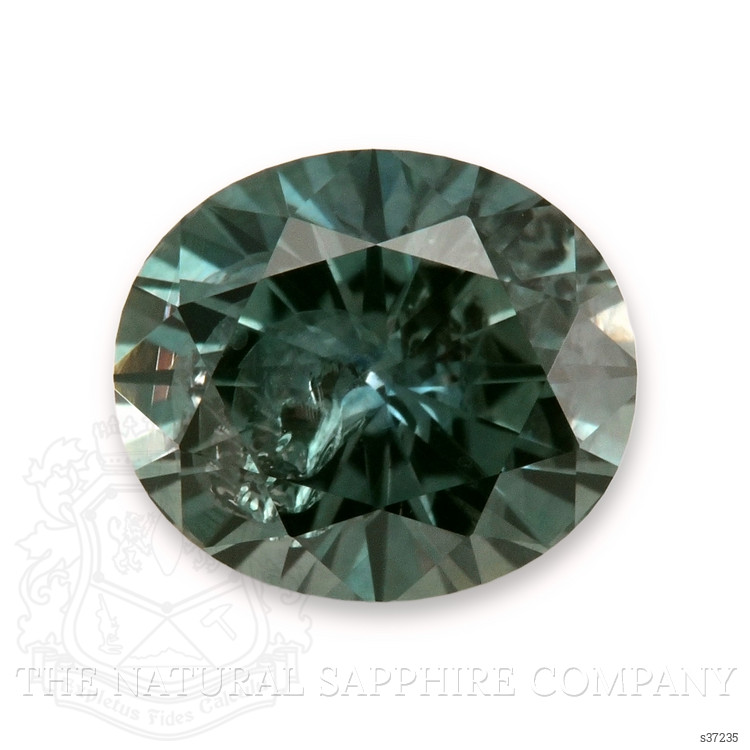 1.28 Ct. Bluish Green Sapphire from Montana