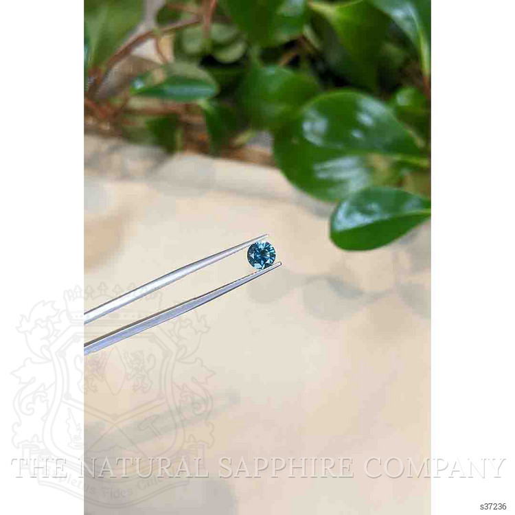 1.14 Ct. Greenish Blue Sapphire from Montana