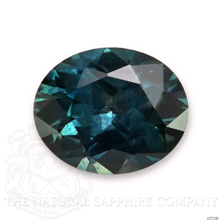 0.68 Ct. Greenish Blue Sapphire from Montana