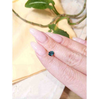 0.68 Ct. Greenish Blue Sapphire from Montana Life Style