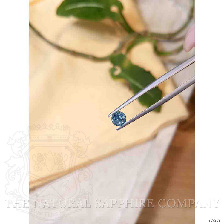 0.81 Ct. Greyish Blue Sapphire from Montana