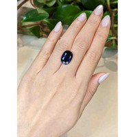 9.65 Ct. Blue Sapphire from Ceylon (Sri Lanka) Life Style